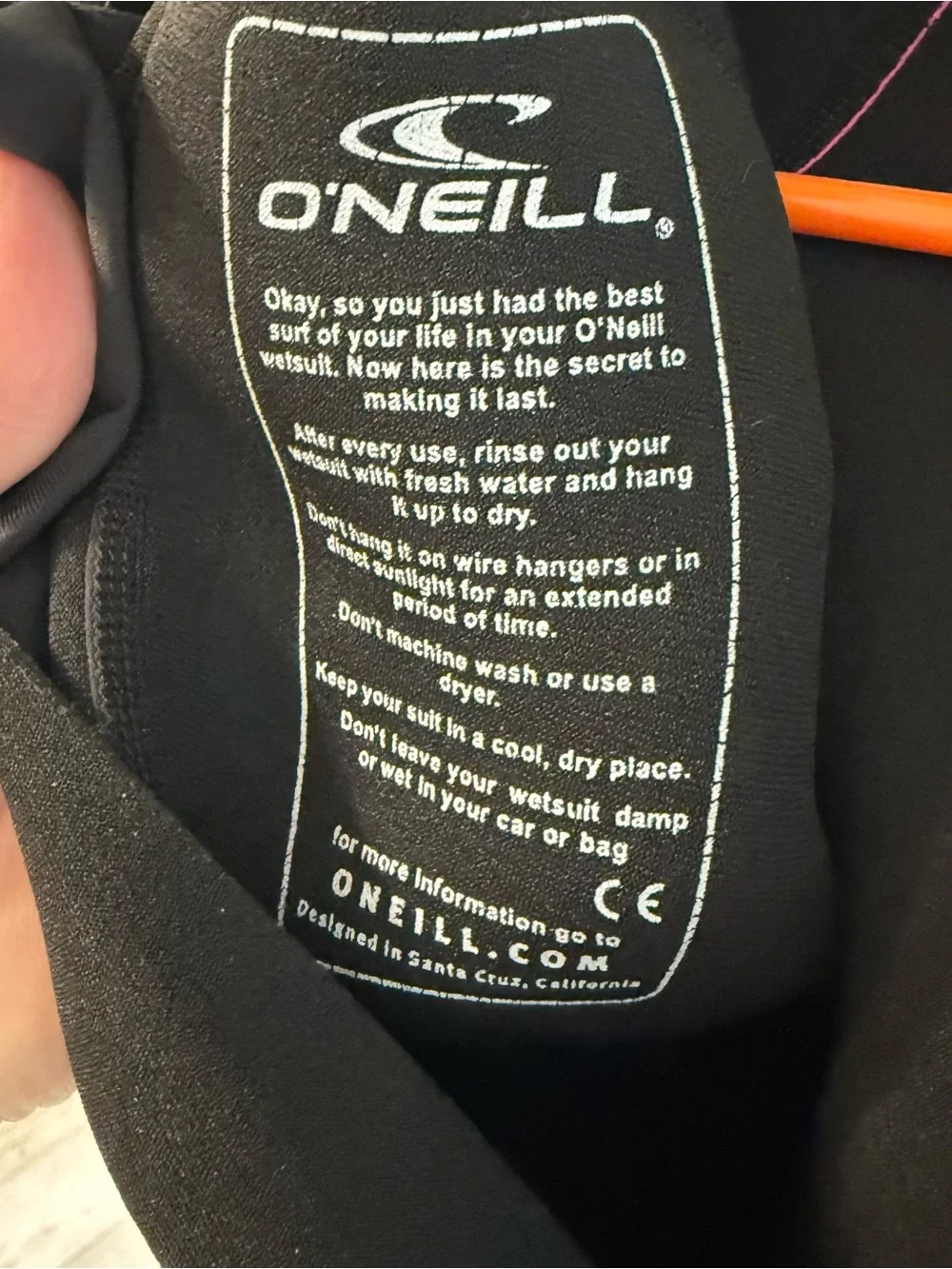 O'Neill Reactor II Kids Springsuit Wetsuit | Size 12 | Black/Pink